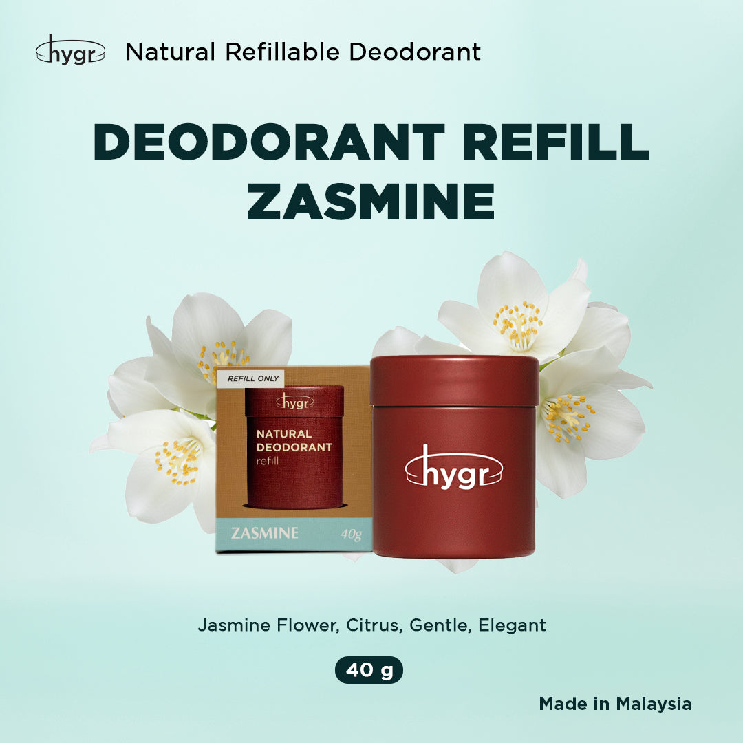 Smell Be Gone Natural Refillable Deodorant HYGR 40g