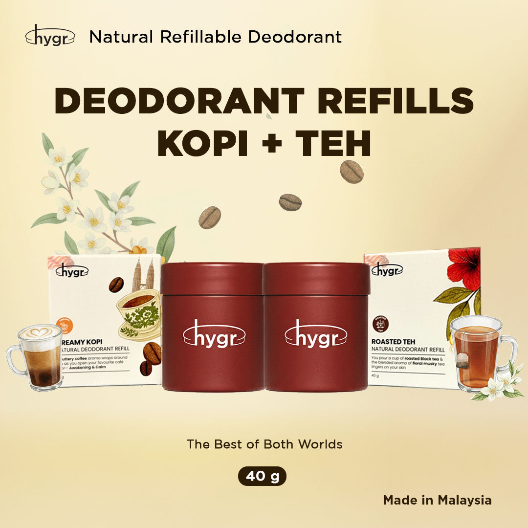 Smell Be Gone Natural Refillable Deodorant HYGR 40g