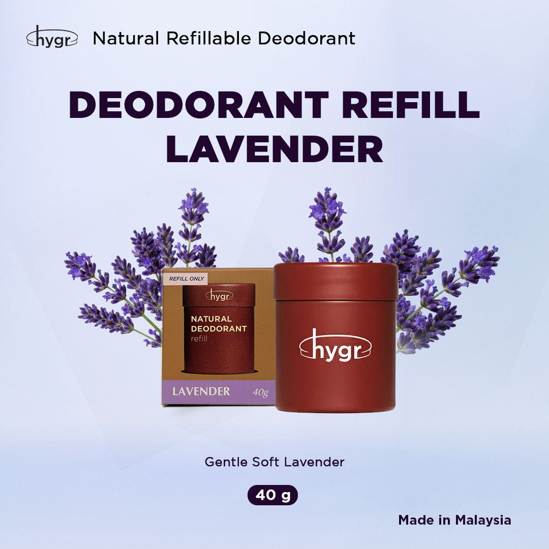 Smell Be Gone Natural Refillable Deodorant HYGR 40g