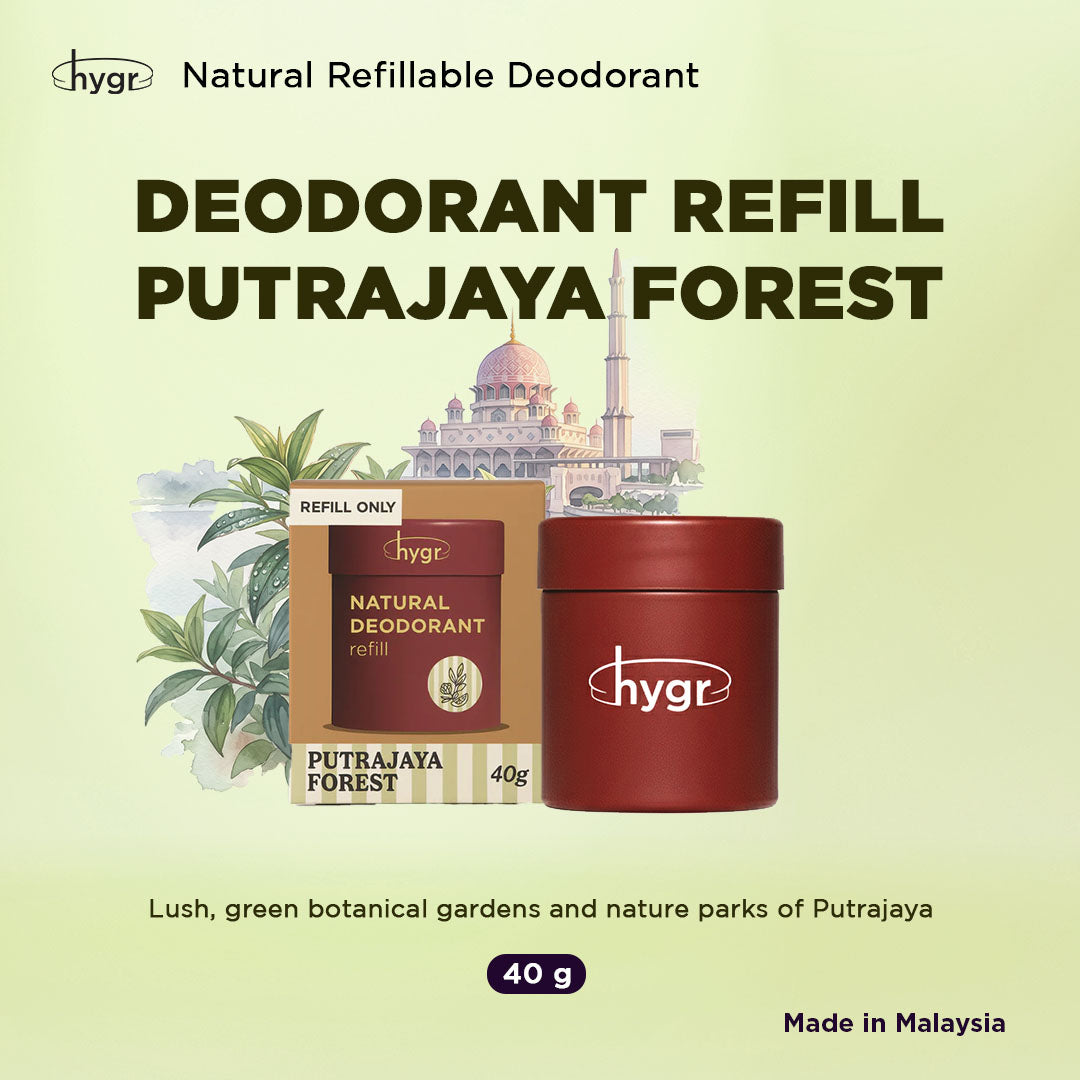 Smell Be Gone Natural Refillable Deodorant HYGR 40g