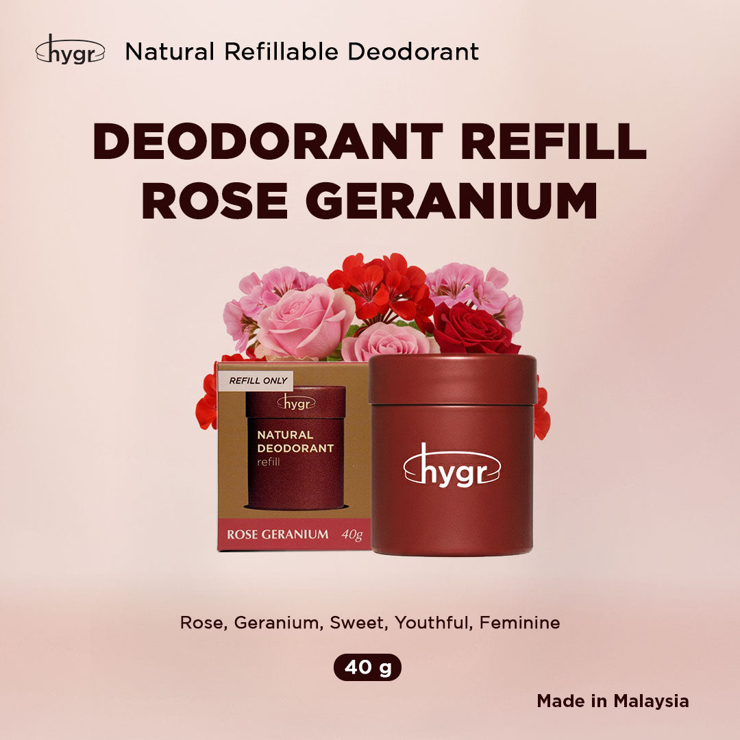 Smell Be Gone Natural Refillable Deodorant HYGR 40g