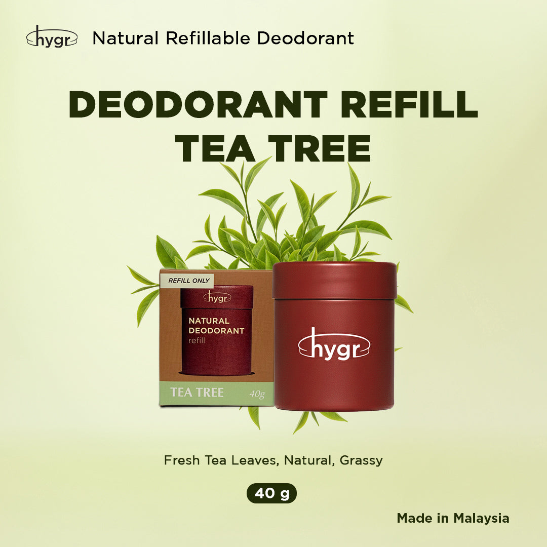 Smell Be Gone Natural Refillable Deodorant HYGR 40g