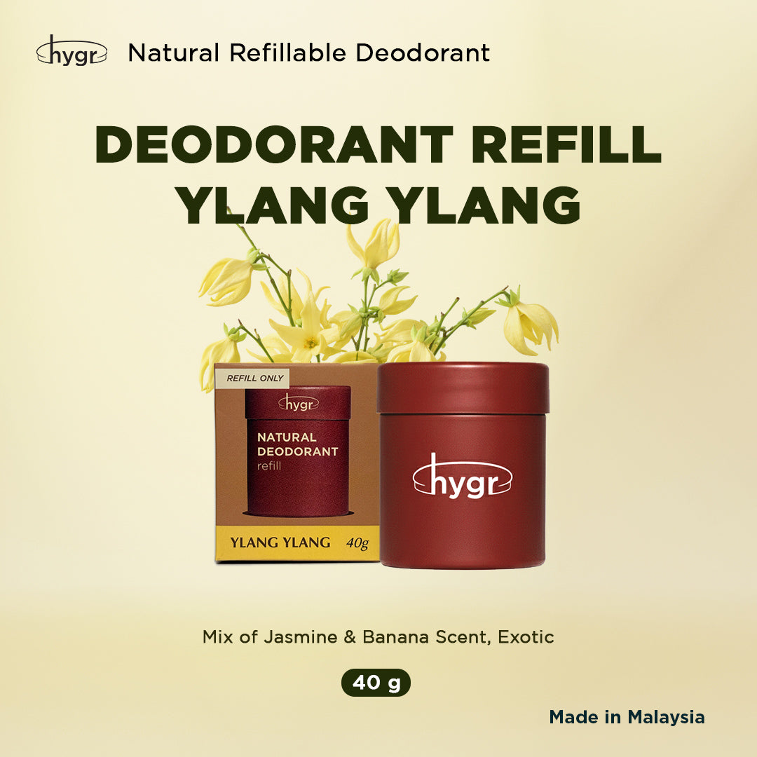 Smell Be Gone Natural Refillable Deodorant HYGR 40g