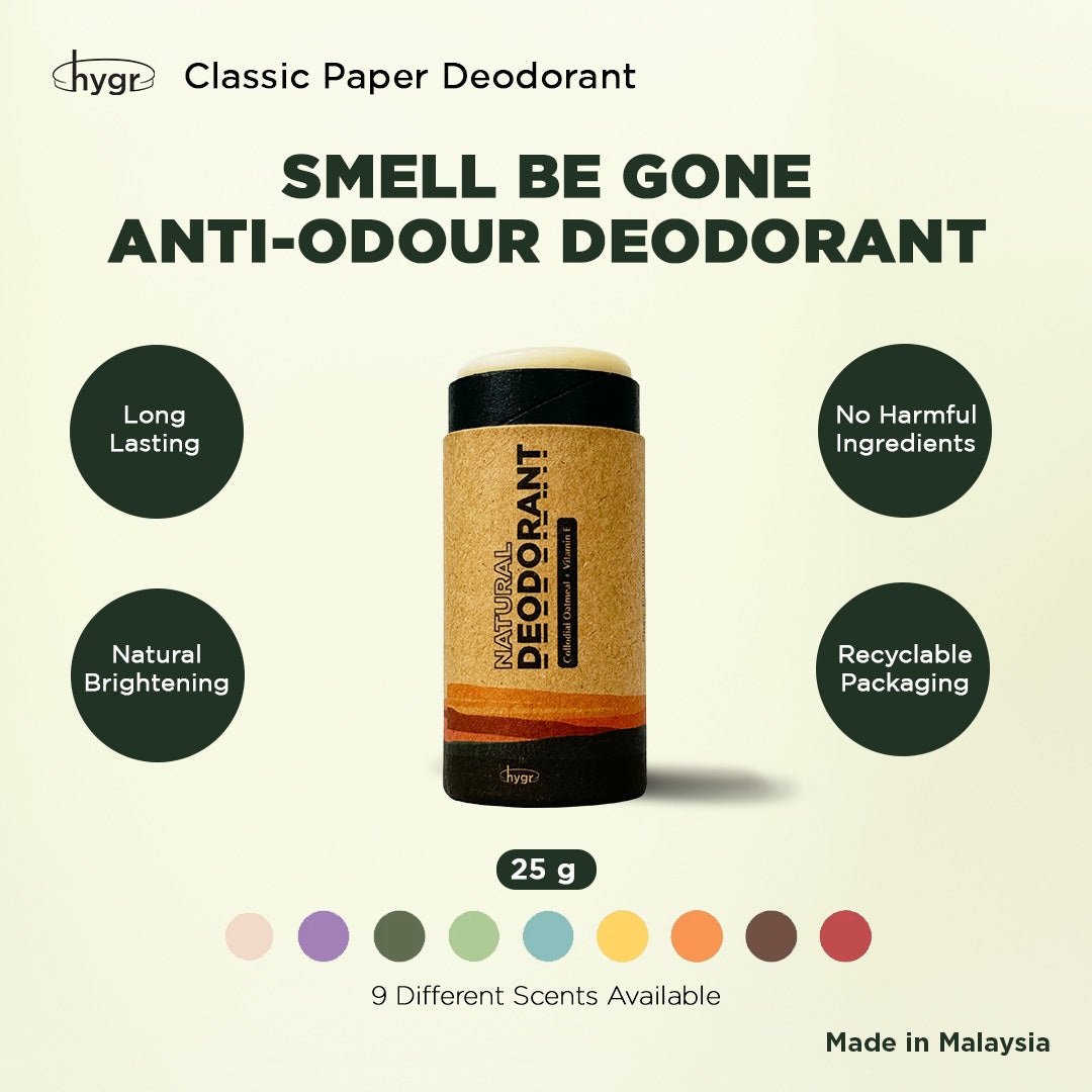 Smell Be Gone Natural Deodorant HYGR