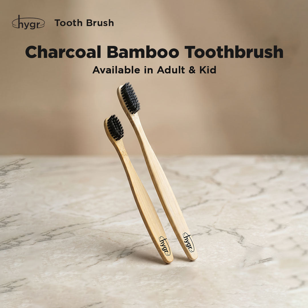 Charcoal Bamboo Toothbrush