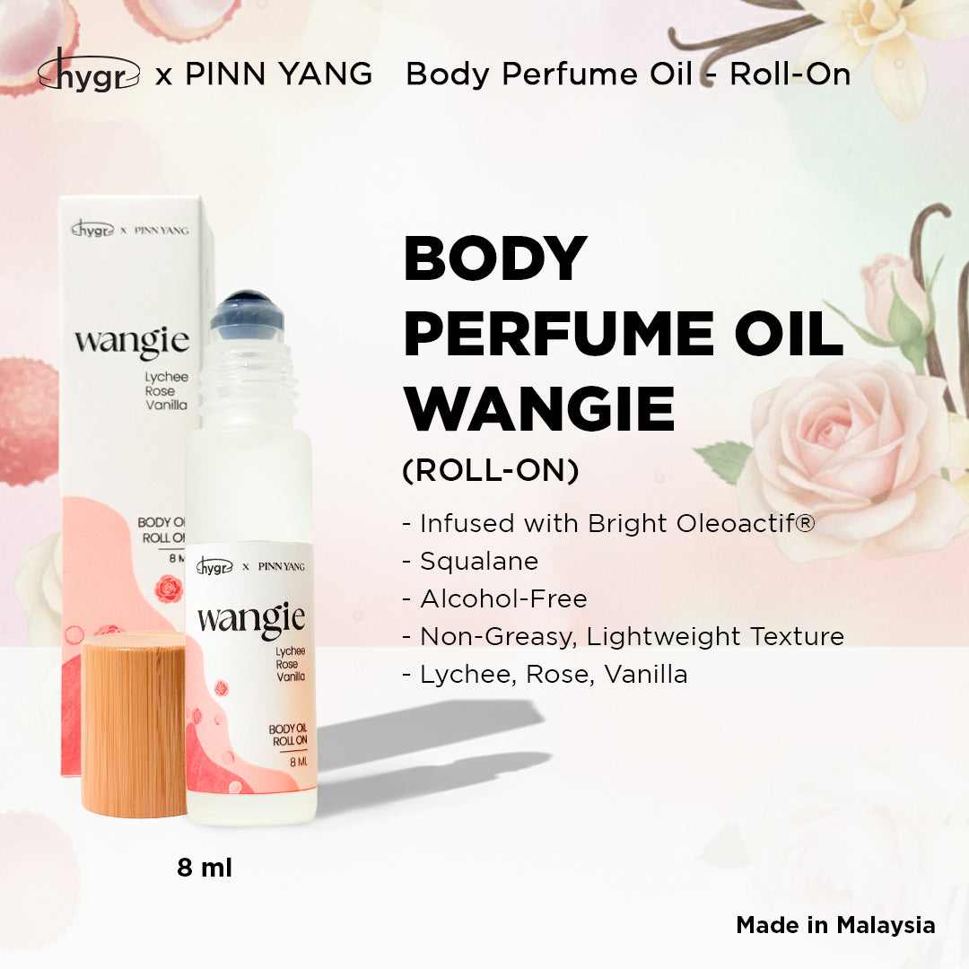 [HYGR X PINN YANG] Wangie - Body Perfume Oil Roll-On