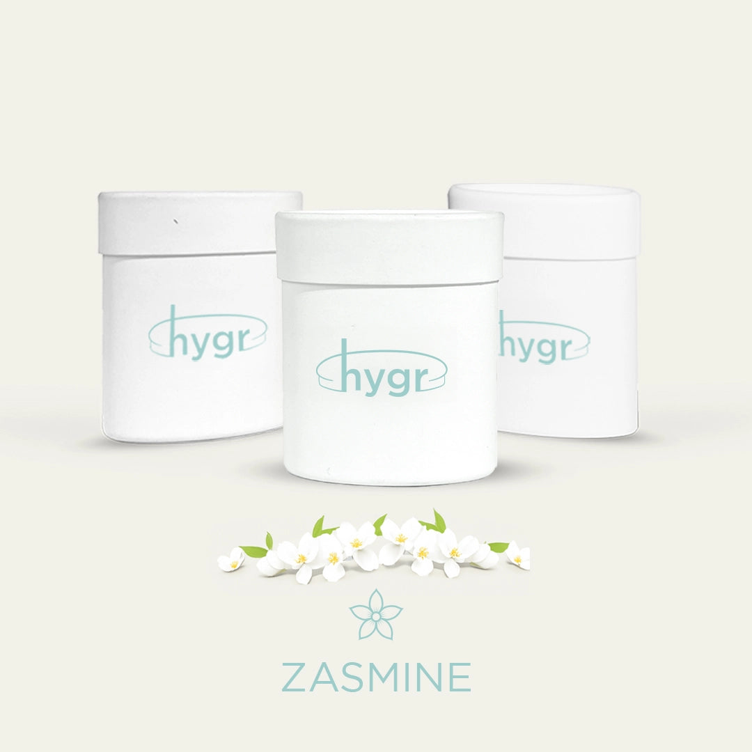 3x Natural Refillable Deodorant HYGR Bundle