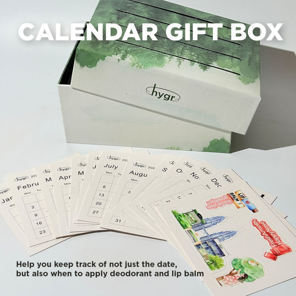 The HYGR Calendar Gift Box