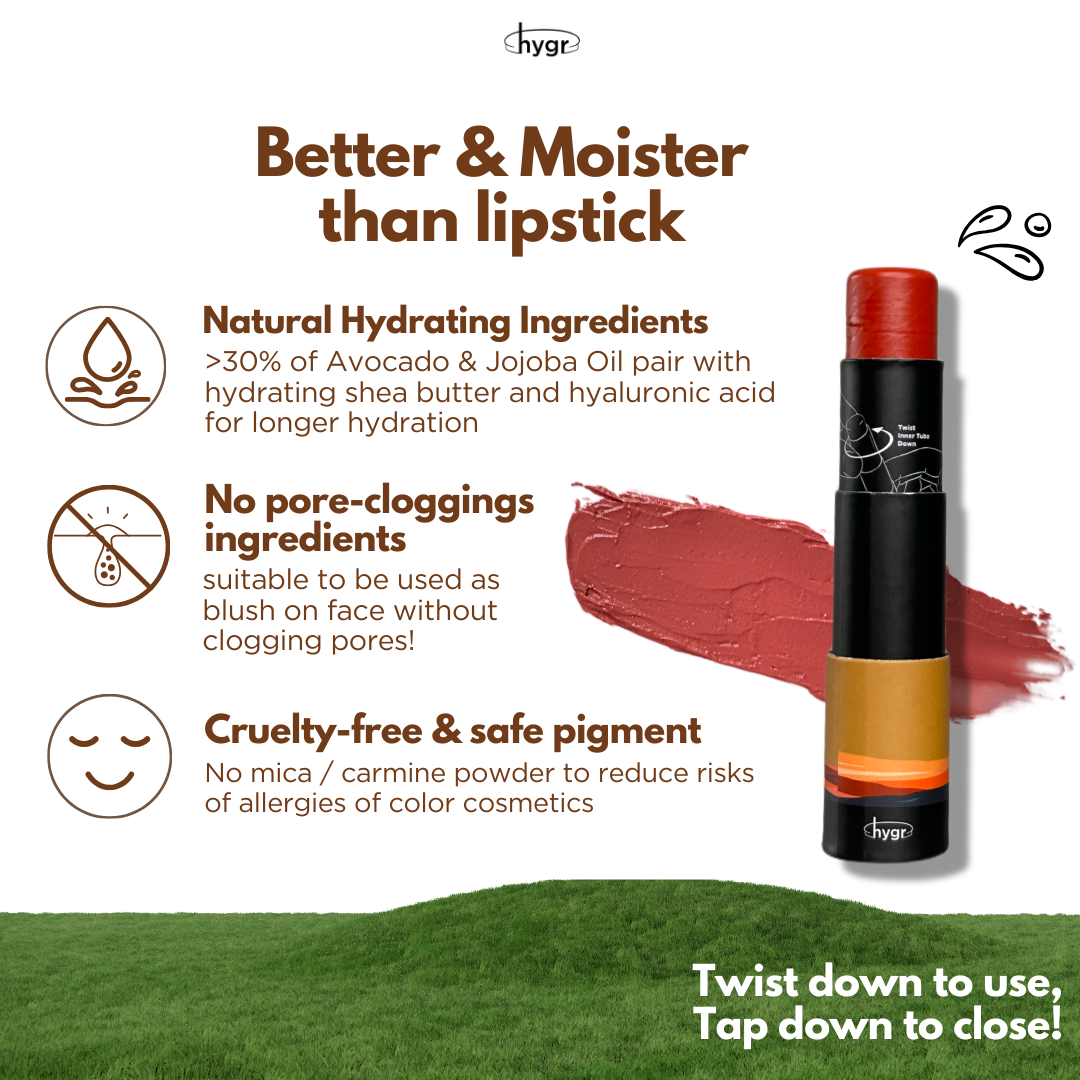 [ALL] Natural Tinted Lip Balm + 2 % Hyaluronic Acid