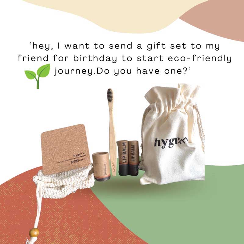 Eco Friendly Birthday Gift Set HYGR